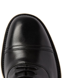 Maison Margiela Cap Toe Leather Oxford Shoes