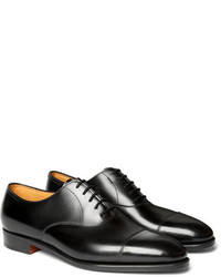 John Lobb City Ii Leather Oxford Shoes