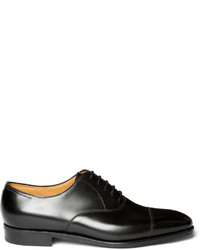 John Lobb City Ii Leather Oxford Shoes