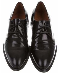 Celine Cline Leather Pointed Toe Oxfords