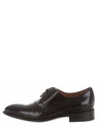 Celine Cline Leather Pointed Toe Oxfords