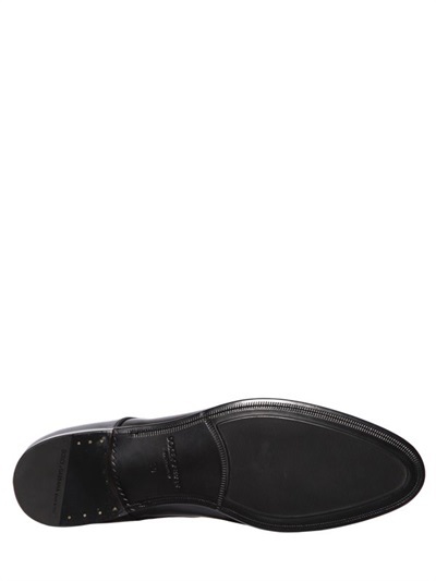 Dolce & Gabbana Napoli Brushed Leather Oxford Shoes, $895 ...