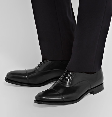 Church's Dubai Polished Leather Oxford Shoes, $604 | MR PORTER | Lookastic