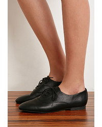 Forever 21 Faux Leather Oxfords