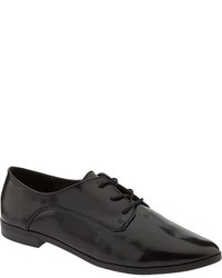 Old Navy Faux Patent Leather Oxfords