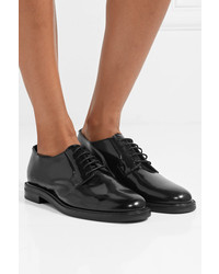 Mansur Gavriel Glossed Leather Brogues