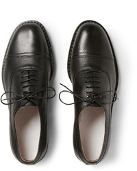 Maison Margiela Grained Leather Oxford Shoes
