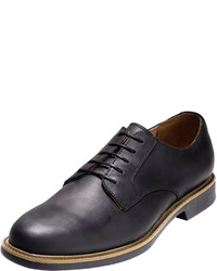 Cole Haan Great Jones Grandos Plain Toe Leather Oxford Black