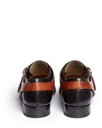 Alexander McQueen Harness Leather Oxfords