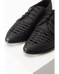 Forever 21 Interwoven Faux Leather Oxfords