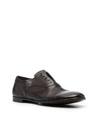 Premiata Laceless Leather Oxford Shoes