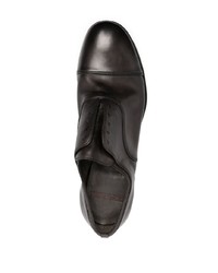 Premiata Laceless Leather Oxford Shoes
