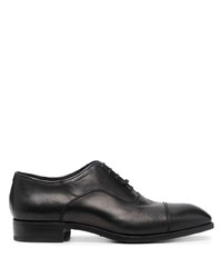 Lidfort Leather Almond Toe Oxford Shoes