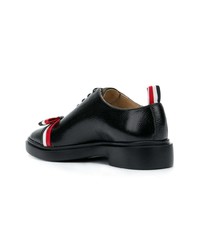 Thom Browne Leather Bow Pebble Shoe