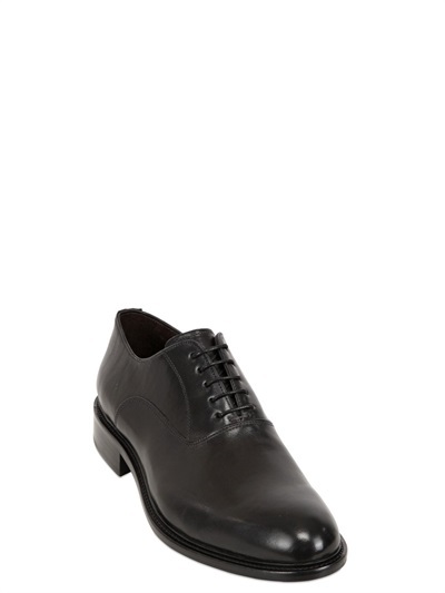Leather Brogue Oxford Lace Up Shoes, $284 | LUISAVIAROMA | Lookastic