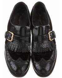 Dolce & Gabbana Leather Brogue Oxfords
