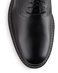 Saks Fifth Avenue Leather Contrast Stitched Oxfords