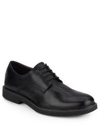 Saks Fifth Avenue Leather Contrast Stitched Oxfords