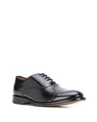 Dell'oglio Leather Derby Lace Up Shoes