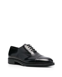 Giorgio Armani Leather Lace Up Oxford Shoes
