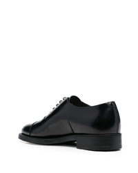 Giorgio Armani Leather Lace Up Oxford Shoes