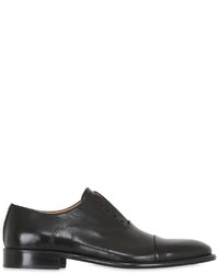 Leather Oxford Laceless Shoes