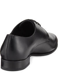 Valentino Leather Oxford Shoe Black