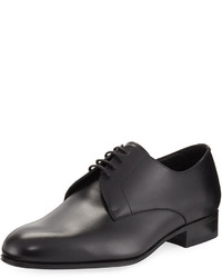 Valentino Leather Oxford Shoe Black