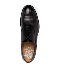 Alberto Fasciani Leather Oxford Shoes