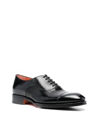 Santoni Leather Oxford Shoes