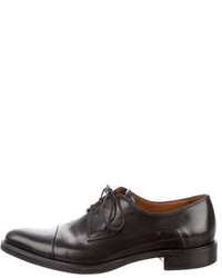 Givenchy Leather Pointed Toe Oxfords