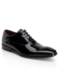 Hugo Boss Mellio Patent Leather Dress Shoe Black