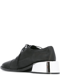 MM6 MAISON MARGIELA Metallic Heel Oxford Shoes