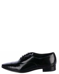 Michael Kors Michl Kors Leather Pointed Toe Oxfords