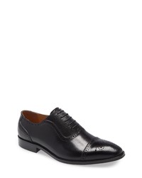 Ike Behar Midnight Medallion Toe Oxford