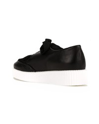 Joshua Sanders Panelled Lace Up Shoes
