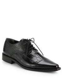 Junya Watanabe Patchwork Leather Lace Up Oxfords