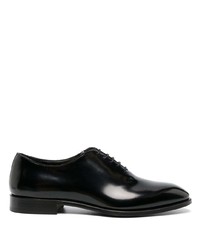 Canali Patent Finish Leather Oxford Shoes