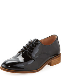 Andre Assous Patent Leather Lace Up Oxford