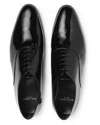 Saint Laurent Patent Leather Oxford Shoes