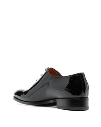 Santoni Patent Leather Oxford Shoes