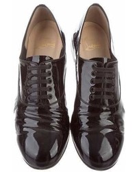 Christian Louboutin Patent Leather Oxfords