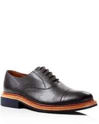 Hardy Amies Pebbled Leather Oxfords