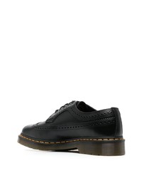 Dr. Martens Perforated Detailing Leather Oxford Shoes