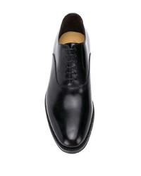 Green George Pointed Toe Lace Up Oxford Shoes
