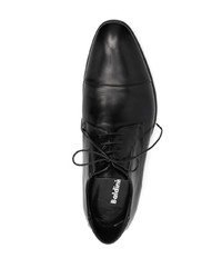 Baldinini Pointed Toe Leather Oxford Shoes
