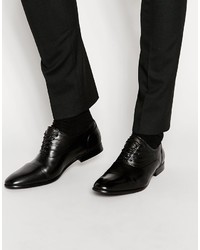 Aldo Portovecchio Leather Oxford Toe Cap Shoes