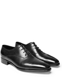Men's Black Oxford Shoes by John Lobb 