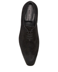 Haider Ackermann Reversed Leather Oxford Lace Up Shoes