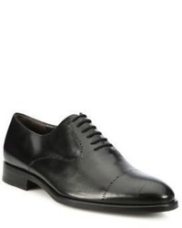 Fratelli Rossetti Roma Etched Leather Oxfords